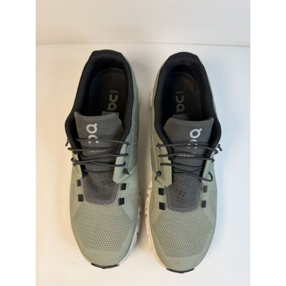 ON Cloud Sky Running Sneakers Women Size 10.5 Green/Grey Athletic Slip On Shoes - Picture 3 of 13